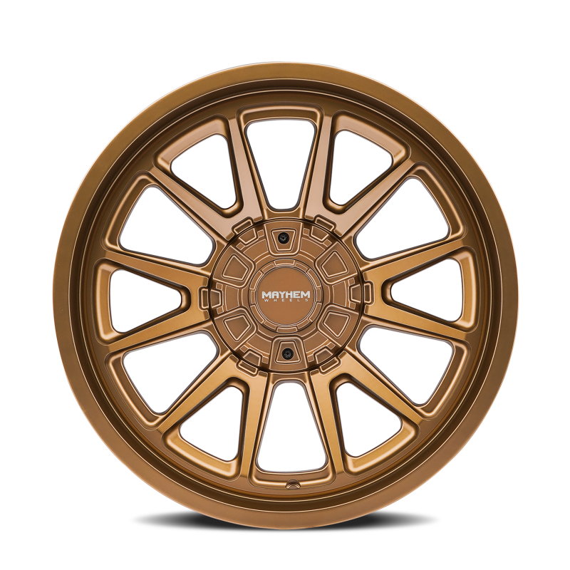 Mayhem 8116 Intrepid 20x10 / 6x135/139.7 BP / -24mm Offset / 106mm Hub Matte Bronze Wheel