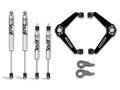 Cognito 01-13 Chevy/GMC Silv/Sierra 2500/3500 HD 2WD/4WD 3in Perf Leveling Kit w/ Fox PS 2.0 IFP