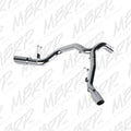 MBRP 13-15 Dodge 25/3500 Cummins 6.7L(Excl. CC/SB)4in Filter Back Cool Duals AL(Leaf Spring)