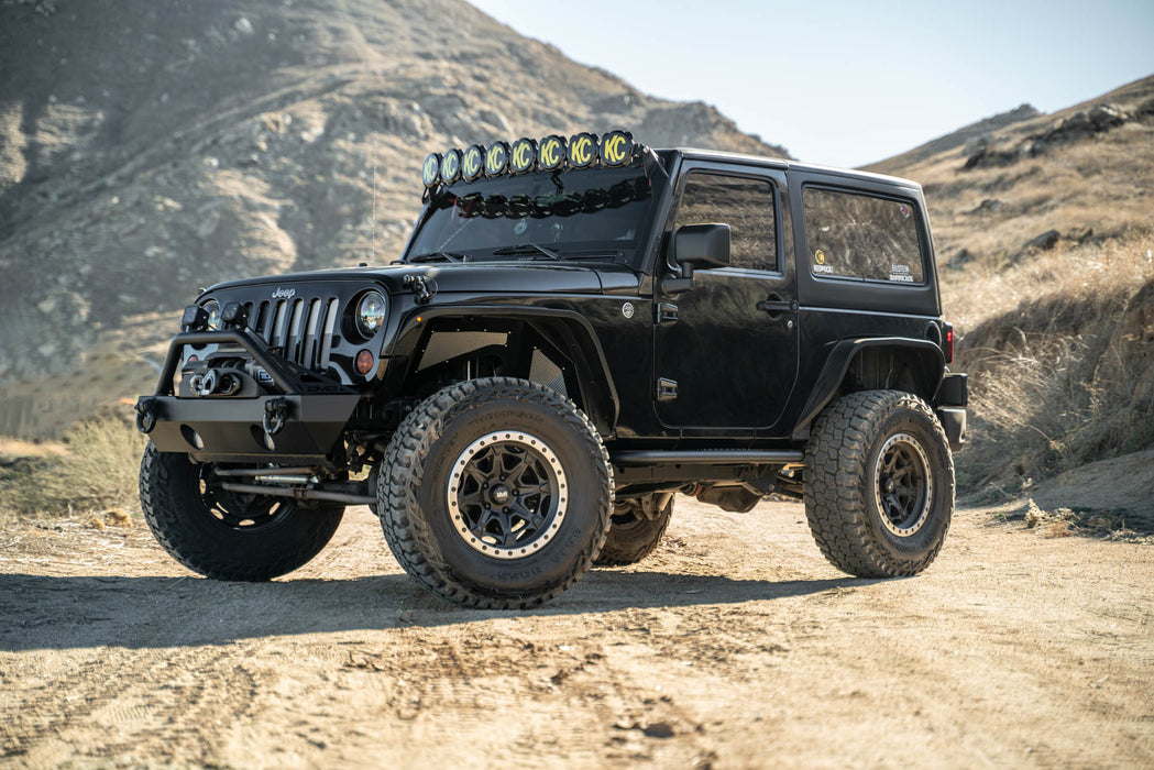 DV8 Offroad 2018+ Jeep Wrangler JL 2-Door Bolt-On OE Plus Side Steps