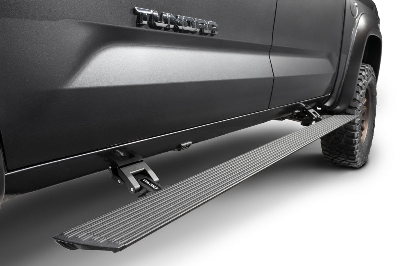 RealTruck 22-24 Toyota Tundra Crew Cab VoltStep Electric Running Board Kit - Tex. Blk