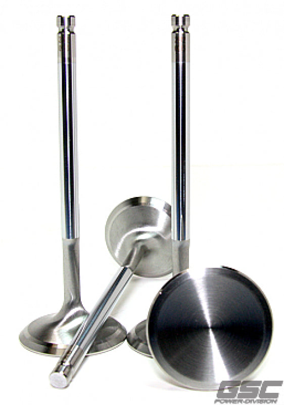 GSC P-D 2022+ Subaru WRX FA24F 36mm Head (STD) 104.8mm Long Chrome Polished Intake Valve - Set of 8