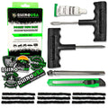 Rhino USA 14-Piece Compact Tire Repair Plug Kit