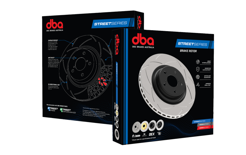 DBA 05-19 Chevrolet Silverado 1500 Front Street Series Drilled & Slotted Rotor