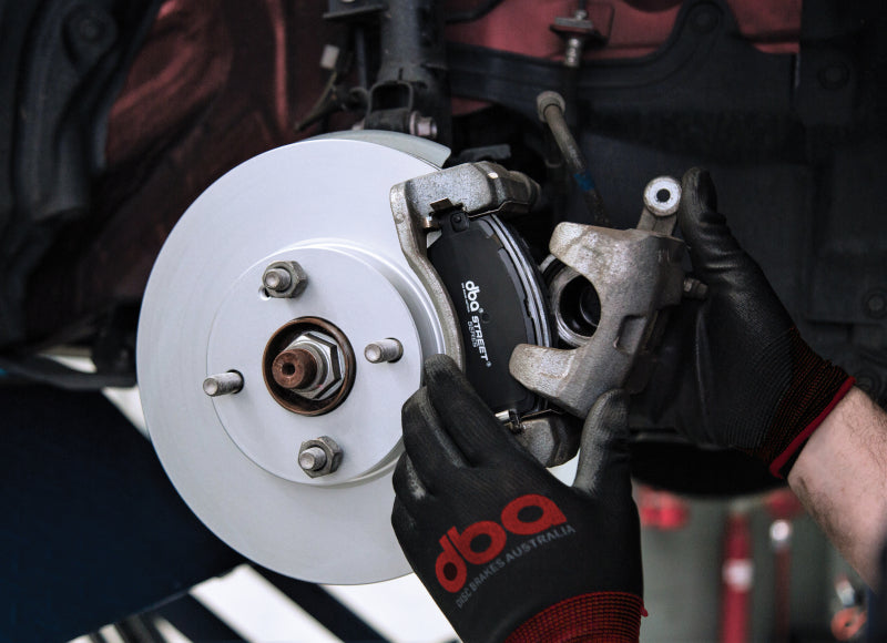 DBA 07+ Honda Civic FD2-R Slotted Street T2 Series Front Rotor