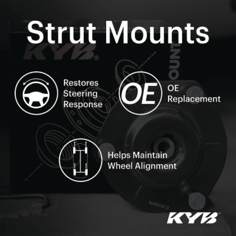 KYB 20-22 Toyota Corolla / 2019+ RAV4 / 19-22 Lexus UX200 / 2022+ NX250 Mount Kit - Rear Upper
