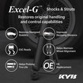 KYB Shocks & Struts Excel-G Front CHEVROLET Silverado C and R - Series 1/2 Ton (2WD) 1999-07 GMC Sie
