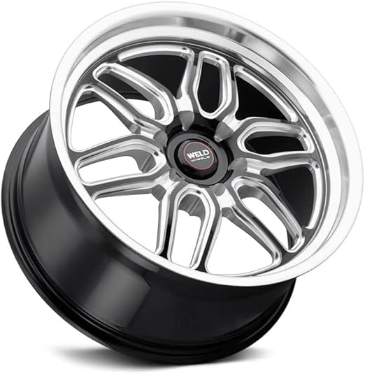 Weld Racing 17x10 Laguna 6 Drag 6x139.7 ET25 BS6.50 Gloss BLK MIL DIA 106.1