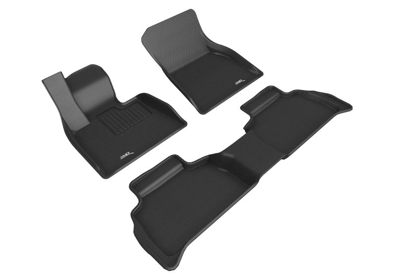 3D MAXpider 20-24 BMW X6 (G06) Kagu Floor Mat- Black R1 R2