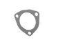 QTP 2.5in Bolt-On QTEC 3 Bolt Gasket