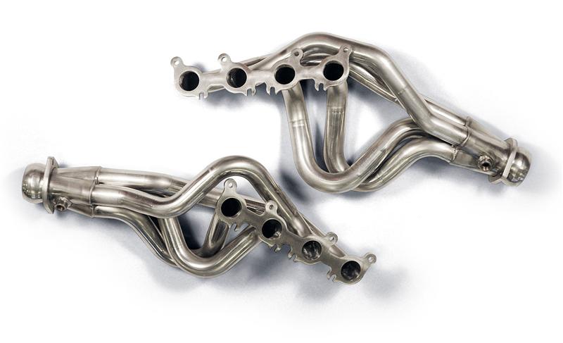 Kooks 05-10 Ford Mustang GT Manual 1 5/8in x 2 1/2in SS Long Tube Headers and OEM Catted SS X Pipe