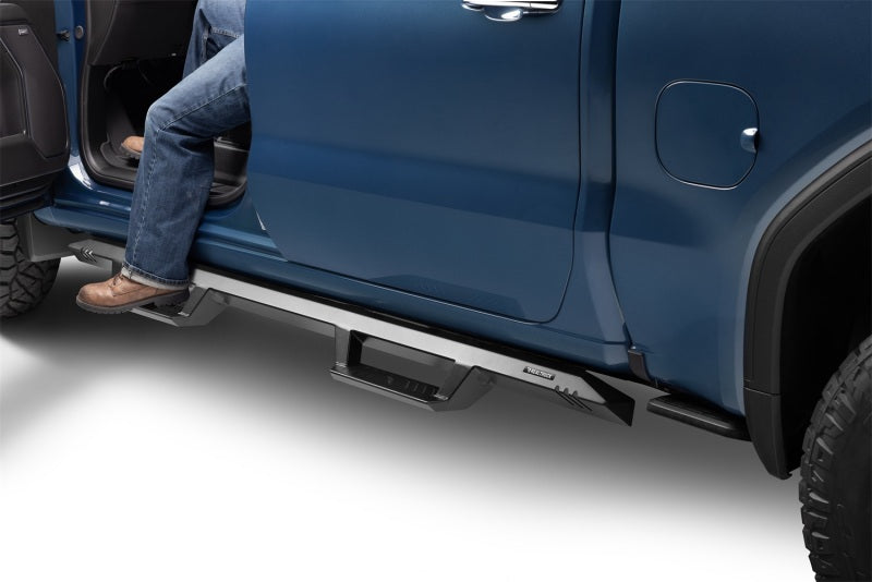 N-Fab EPYX 2019 Chevy/GMC 1500 Crew Cab - Cab Length - Tex. Black