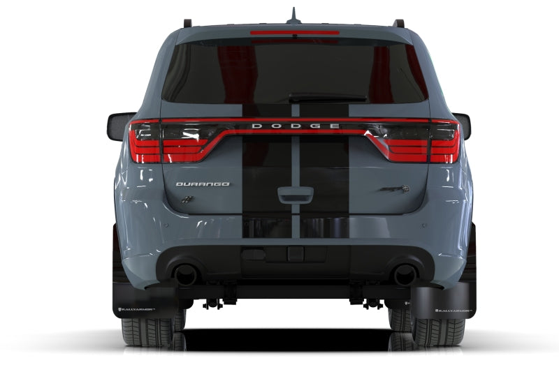 Rally Armor 16-26 Dodge Durango GT/Hellcat/RT/SRT 392/SXT Black UR Mud Flap Red Logo