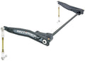 RockJock JK Antirock Sway Bar Kit Front Forged Arms Forged Brackets Heavy 1in Bar