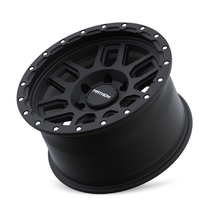 Mayhem 8304 Delta 17x9 / 6x139.7 BP / -12mm Offset / 106mm Hub Matte Black Wheel