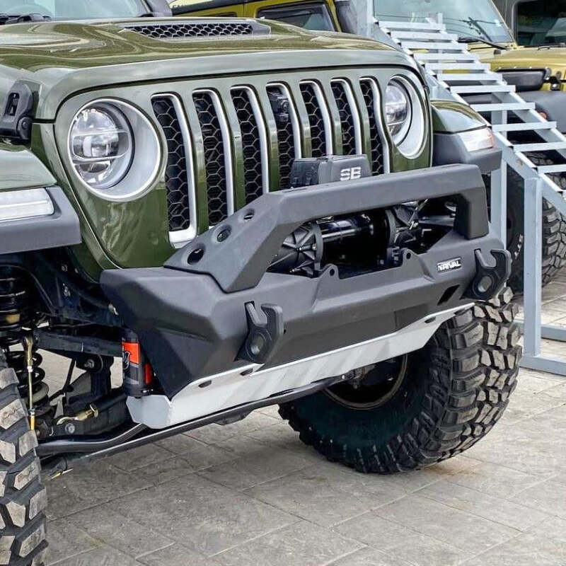 Rival 2018-2026 Jeep Wrangler Front Aluminum Bumper