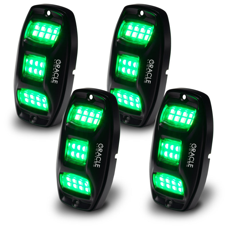 Oracle Underbody RGB+W Wheel Well Rock Light Kit - 4 PCS - ColorSHIFT