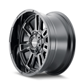 Mayhem 8115 Apollo 20x10 / 8x170 BP / -19mm Offset / 125.2mm Hub Black w/ Milled Spokes Wheel