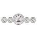 AutoMeter Gauge Kit 2 Pc. Quad & Speedometer 3-3/8in. Old Tyme White