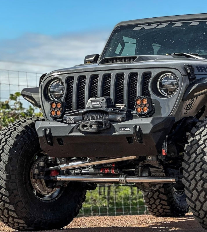 Rival 2018-2026 Jeep Wrangler Front Aluminum Bumper