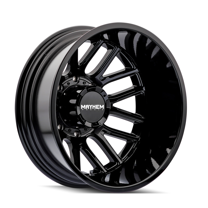 Mayhem 8107D Cogent Dually 20x8.25 / 8x200 BP / -192mm Offset / 142mm Hub Gloss Black Wheel