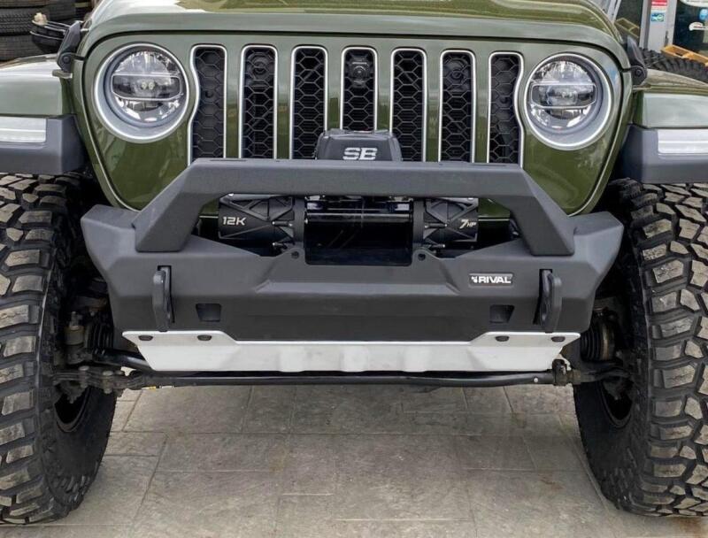 Rival 2018-2026 Jeep Wrangler Front Aluminum Bumper