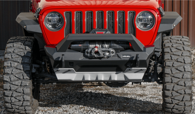 Rival 2018-2026 Jeep Wrangler Front Aluminum Bumper