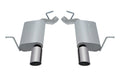 Gibson 11-18 Jeep Grand Cherokee Laredo 3.6L 2.25in Axle-Back Dual Exhaust - Stainless