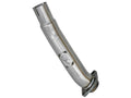 aFe Twisted Steel 2in Stainless Steel Loop Delete Down-Pipe 2018+ Jeep Wrangler (JL) V6 3.6L