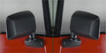 Omix Door Mirror Kit Black- 87-95 Jeep Wrangler YJ