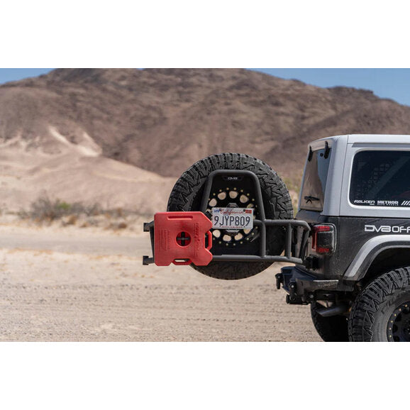 DV8 18-25 Jeep Wrangler JL Body Mounted Tire Carrier