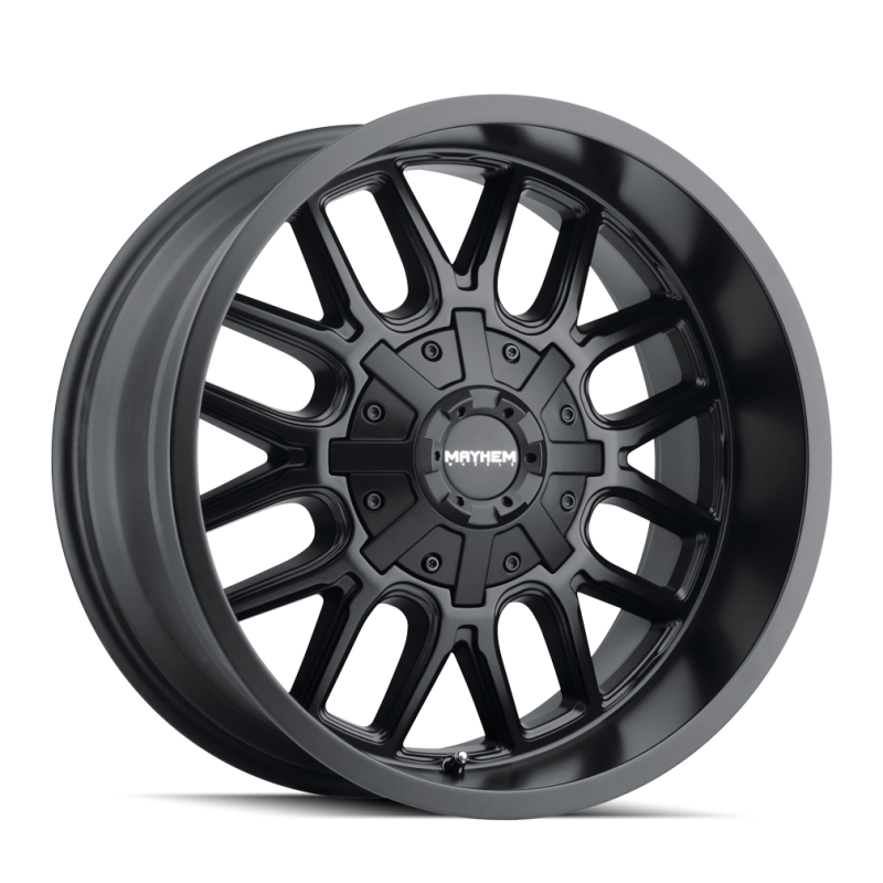 Mayhem 8107 Cogent 20x10 / 6x135 BP / -19mm Offset / 106mm Hub Matte Black Wheel