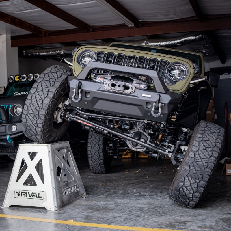 Rival 2018-2026 Jeep Wrangler Front Aluminum Bumper