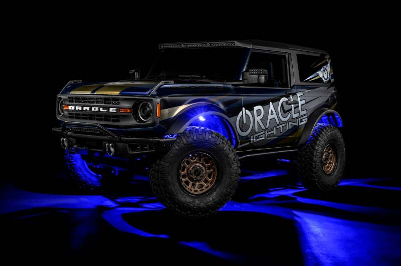 Oracle Underbody RGB+W Wheel Well Rock Light Kit - 4 PCS - ColorSHIFT