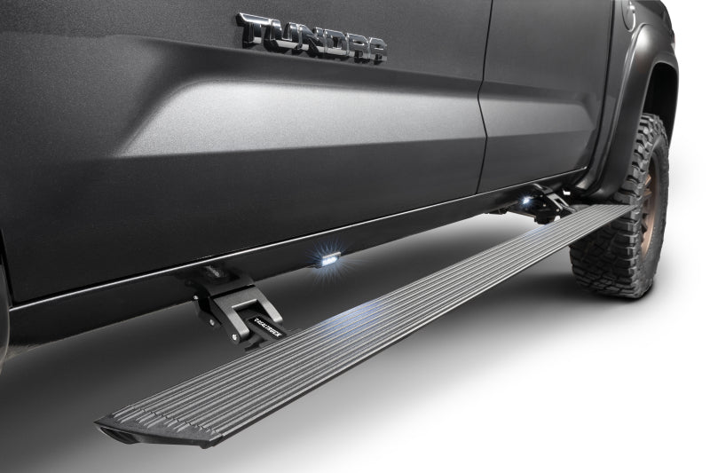 RealTruck 22-24 Toyota Tundra Crew Cab VoltStep Electric Running Board Kit - Tex. Blk