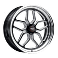 Weld Laguna Drag S152 17x10 / +49 / 5x114.3 / 78.1 CB - Gloss Black W/ Milled Spoke