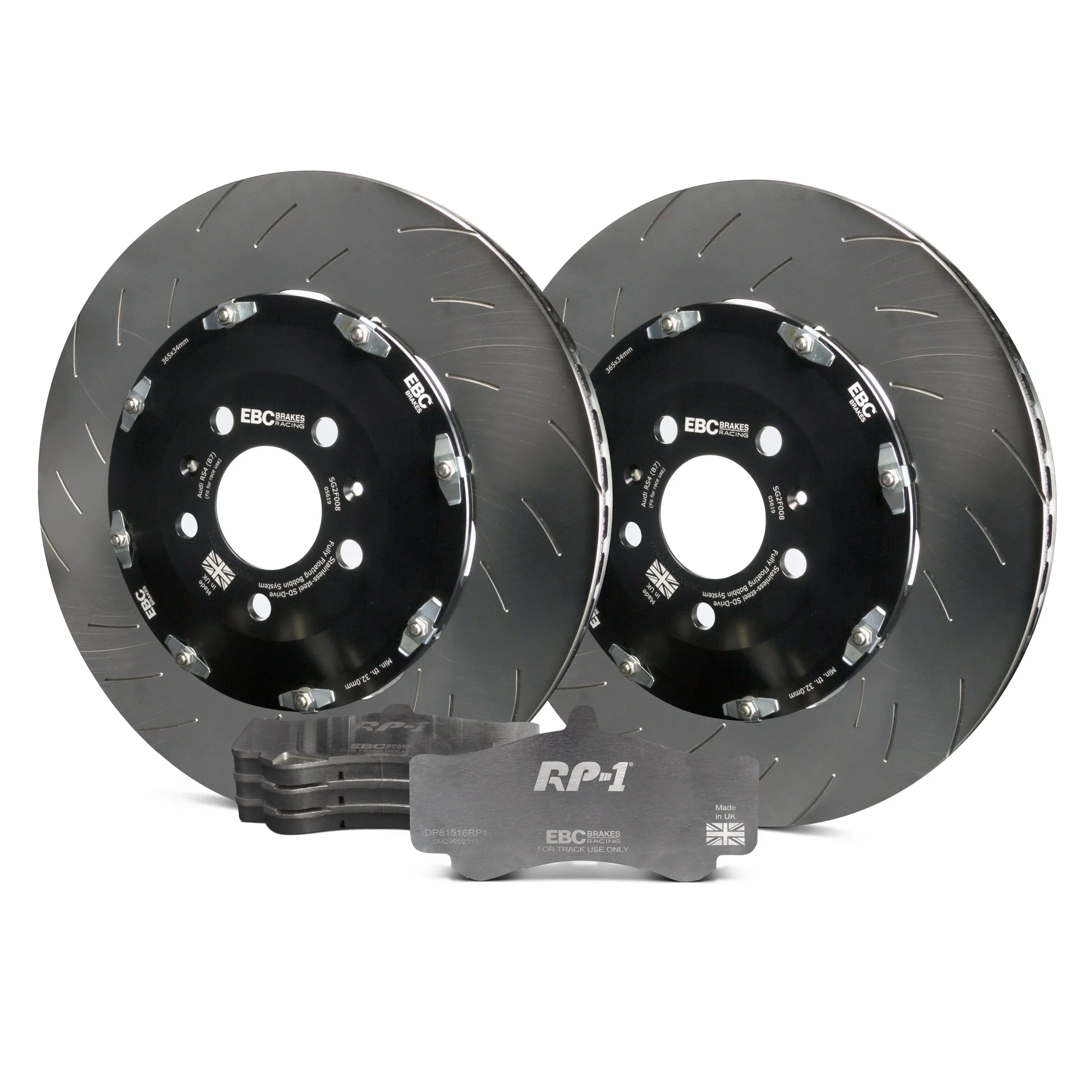 EBC S10 Brake Pad and Rotor Kit